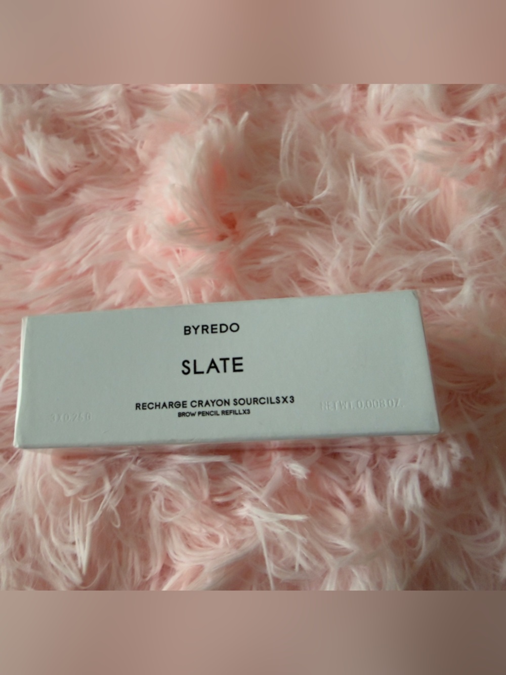 BYREDO Crayon Sourcils Rechargeable Haute Precision Ultra brow Pencil Slate. Bra